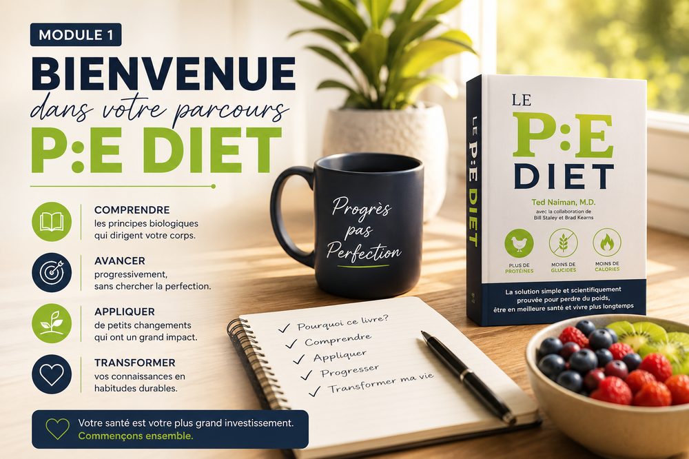 Module 1 — Bienvenue dans votre parcours P:E Diet